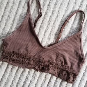 Aerie ribbed bralette
